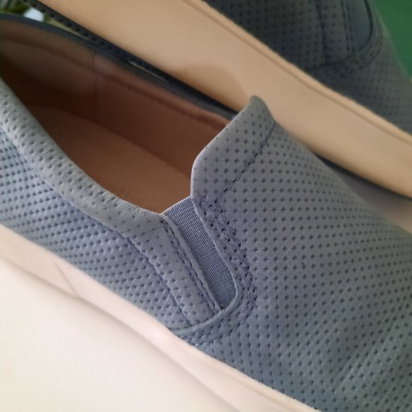 Naturalizer Marianne Leather Slip On Sneakers - Blue Sz 7.5 - Picture 5 of 15